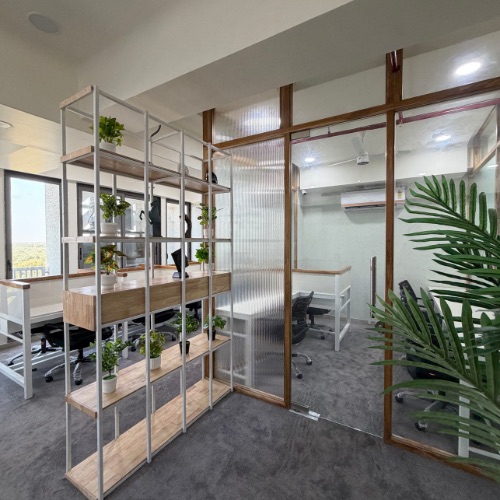 Modern coworking space